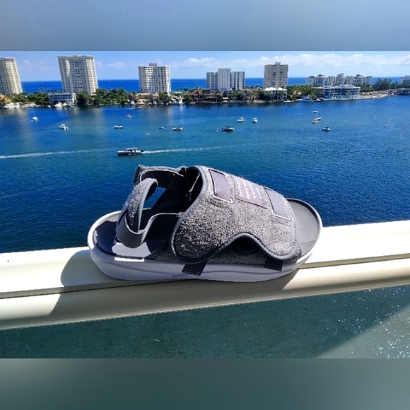 Air Jordan Retro 23 LS slides Winter Grey DJ9857-002 - Picture 6 of 9